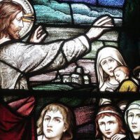 Sorrowful_Mother_Shrine_Chapel_Bellevue_Ohio_-_stained_glass_Jesus_Zealous_for_Souls_-_detail